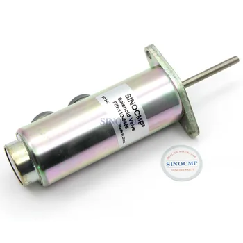 

24V Fuel Shutdown Solenoid Valve 110-6465 1106465 For Excavator, 3 month warranty