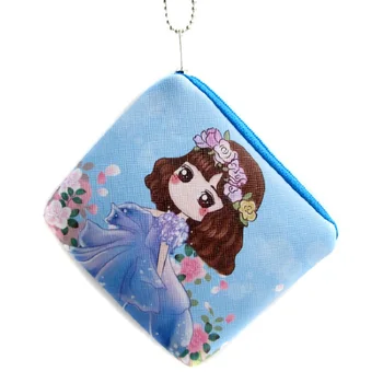 

Children Mini PU Leather Cartoon Wallet Money Pouch Coin Bag Purse Bolso Mujer Bolsa Carteira Feminina for Girls 4pcs / Lot