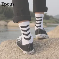 Epous скейтборд короткие носки Harajuku мужские футболки хипстер Art хлопковые носки модные носки знак рисунком смешные короткие носки мужские