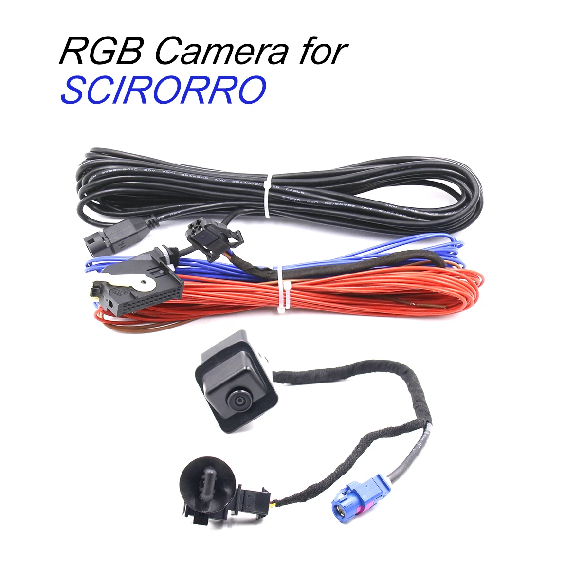 Комплект для камеры заднего вида VW RNS510 RCD510 RNS315 SCIROCCO RGB|Камера авто| |