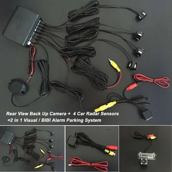 

2 in1 Car Rear view Camera + Auto Reverse Parking Sensor Radar System For Mercedes Benz CLA180 CLA200 CLA220 CLA250 45 AMG