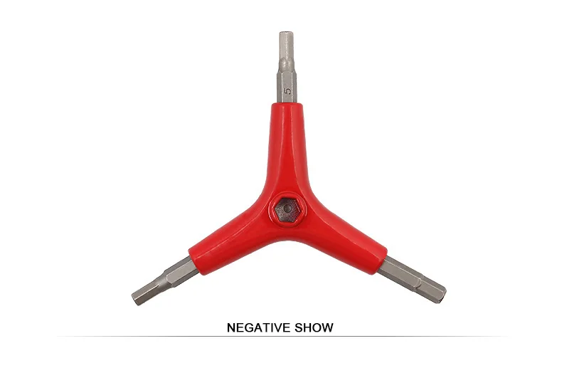 Велосипед ручной 4/5/6 мм 3 Way шестигранный ключ разводной раздвижной гаечный ключ набор инструментов для ремонта велосипеда для езды на велосипеде, MTB горный велосипед инструмент для ремонта велосипеда y-образной формы
