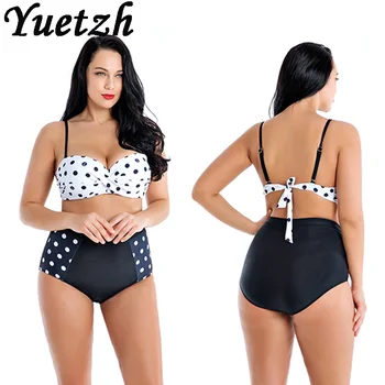 

New women sexy high waist bikinis set swim suit bikini swimwear plus size push up swimsuit swimming beachwear bathing wear suit