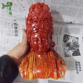 LARGE 2020 HOME TOP efficacious Mascot Guan yin Buddha Mazu Goddess Matsu Goddess of the Sea artificial jade carving Sculpture
LARGE 2020 HOME TOP efficacious Mascot Guan yin Buddha Mazu Goddess Matsu Goddess of the Sea artificial jade carving Sculpture