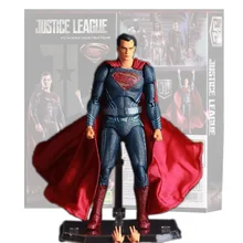 CRAZY TOYS Superman Figure Batman vs Superman Dawn of Justice Super Man PVC Action Figures Collectible Toy 16cm Free Shipping