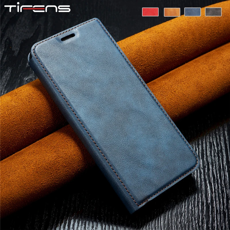 

Luxury Leather Magnetic 1+7pro Case For Oneplus 7 Pro Flip Wallet For Oneplus 7 Ultra Thin Slim 1+7 Card Slots Stand Phone Cover
