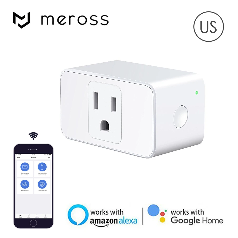 meross smart plug google home