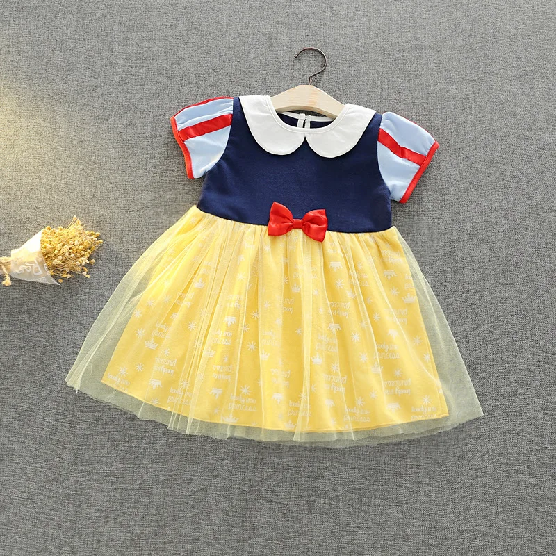 snow white cotton dress