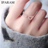 IPARAM Adjustable Angel Wings Ring Micro Pave Zircon Gold-Color Rings For Women Fashion rings Jewelry bague femme Female Gifts ► Photo 1/6