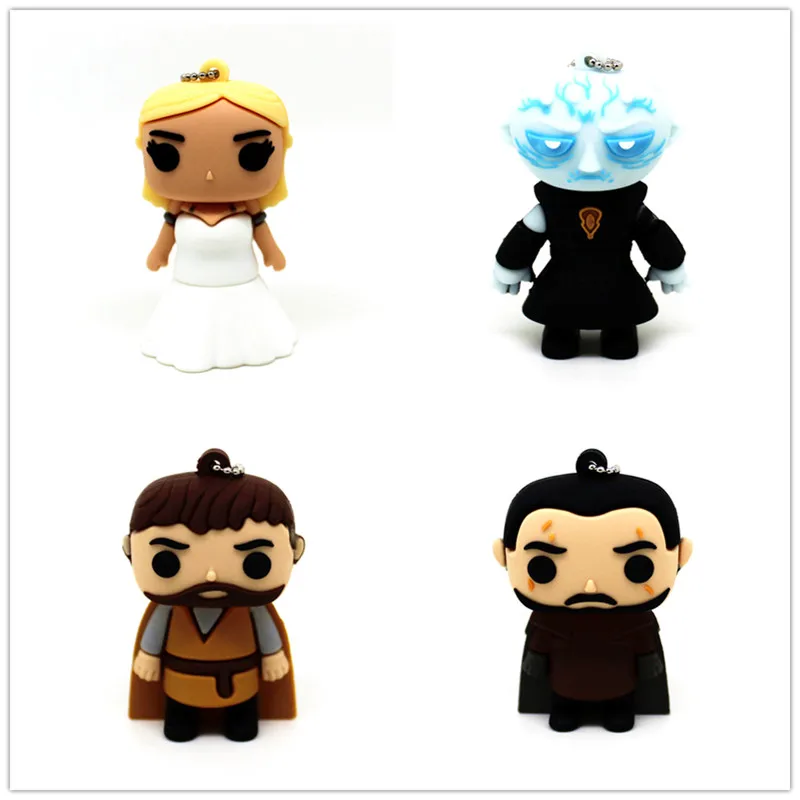 

Hot Sale The New USB Flash Drive 128M Game of Thrones series Memory stick Pen Drive U disk 4GB 8GB 16GB 32GB pendrive 64GB
