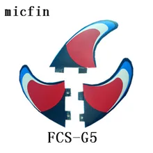 Micfin FCS плавники G5 стекловолокна пористые гребни для сёрфинга плавники FCS M