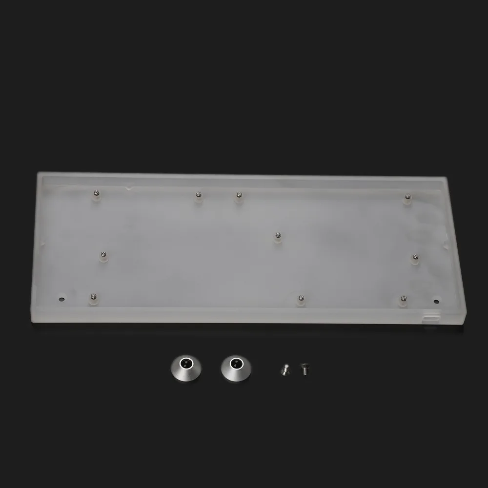 

Wholesales Acrylic CNC Case Milk Case Shell PCB Costar Plate Hand Wire For 60% GH60 Mini Mechanical Keyboard