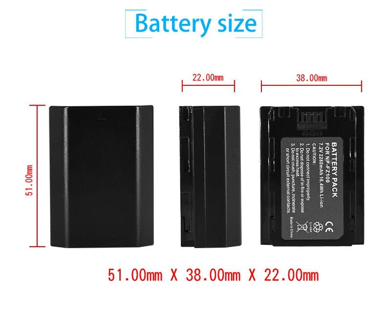 PALO 2280mAh NP-FZ100 NPFZ100 NP FZ100 батарея+ lcd двойное USB зарядное устройство для sony NP-FZ100, BC-QZ1, sony a9, a7R III, a7 III, ILCE-9