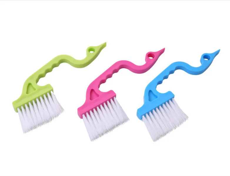 

3PCS Hand-held Slit Trench Doors Groove Cleaning Brush Kitchen Air Conditioning Outlet Air Louvers Brush Tube Cleaning Brush