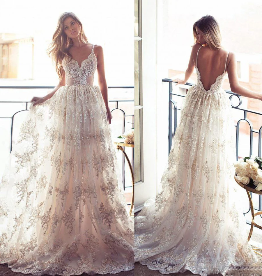 Vintage Beach Wedding Dresses Fashion Dresses