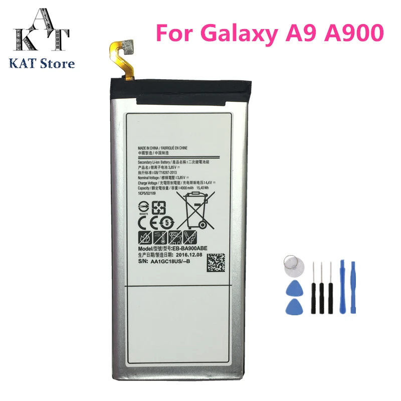 Аккумулятор для телефона EB-BA900ABE 4000 мАч Samsung Galaxy A9 A900 A9000 сменный аккумулятор