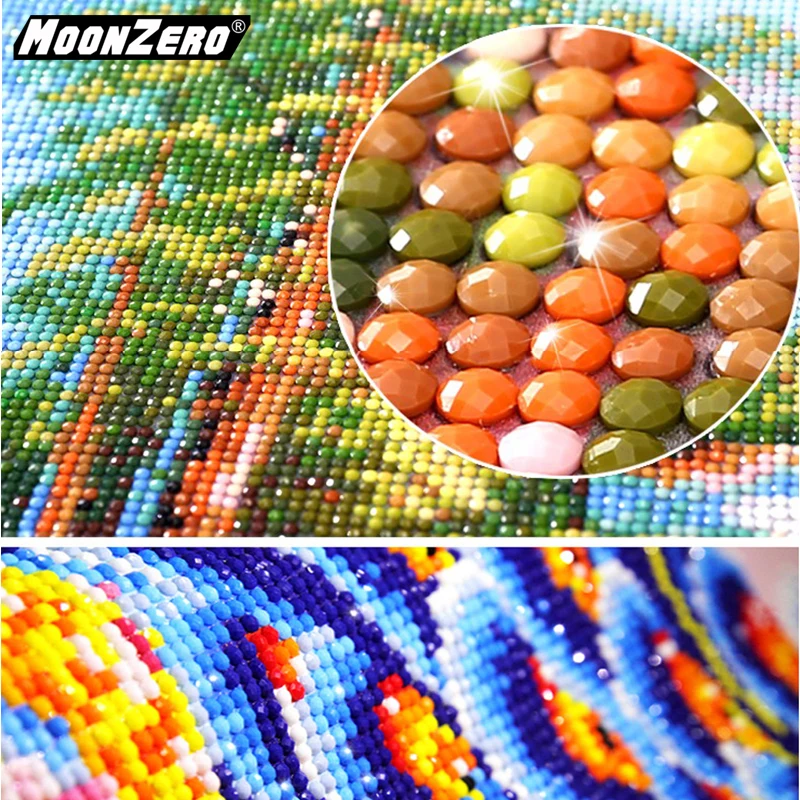 Новинка 5D DIY Алмазная животная круглая или квадратная мозаика кошка полностью