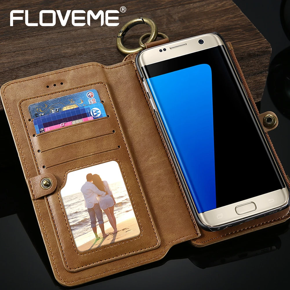 bilder für Floveme luxus vintage für samsung s7 edge case für galaxy s8 s8 plus case slot männer wallet schutz leder kreditkarte-halter-beutel-abdeckung bilder für Floveme luxus vintage für samsung s7 edge case für galaxy s8 s8 plus case slot männer wallet schutz leder kreditkarte-halter-beutel-abdeckung