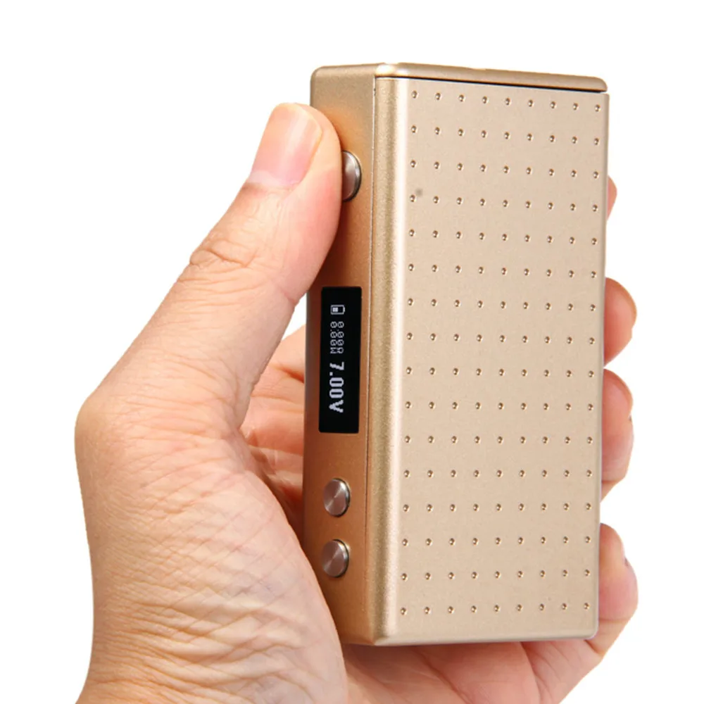 100% Original Cloupor GT 80W TC VV VW Variable Wattage Vape Box Mod Powered by 2*18650 Battery Spring Loaded 510 Pins Black/Gold 100% Original Cloupor GT 80W TC VV VW Variable Wattage Vape Box Mod Powered by 2*18650 Battery Spring Loaded 510 Pins Black/Gold