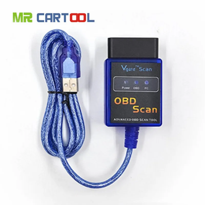 Vgate Scan USB ELM327 OBD2 Scanner Auto OBD 2 Scan Car ECU Programmer