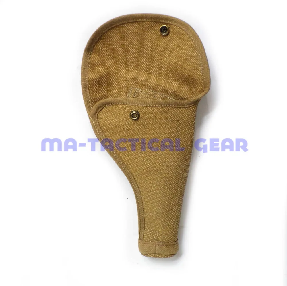 WWI WWII UK BRITISH ARMY 1937 TOOL P37 PISTOL HOLSTER FLAX MATERIAL HEAVY DUTY