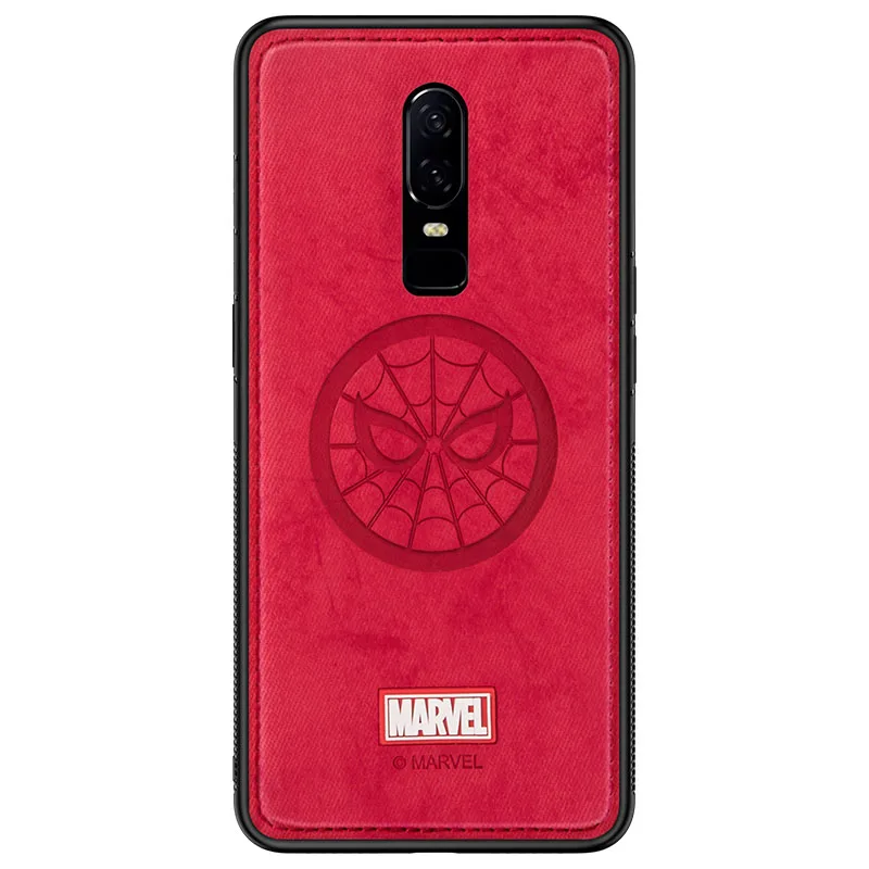 Coque Марвел Тор чехол для телефона для OnePlus 6 6t Капитан Америка высокое качество ткань Противоударный задняя крышка для 1+ 6 1+ 6T