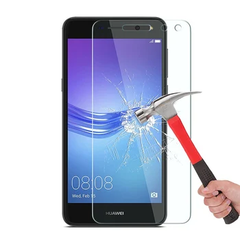 

9H Tempered Glass For Huawei Y3 Y5 Y6 Y7 2017 II Y5II Nova Young Nova Lite Plus CRO-L22 MYA-L41 CUN-U29 Film Screen Protector