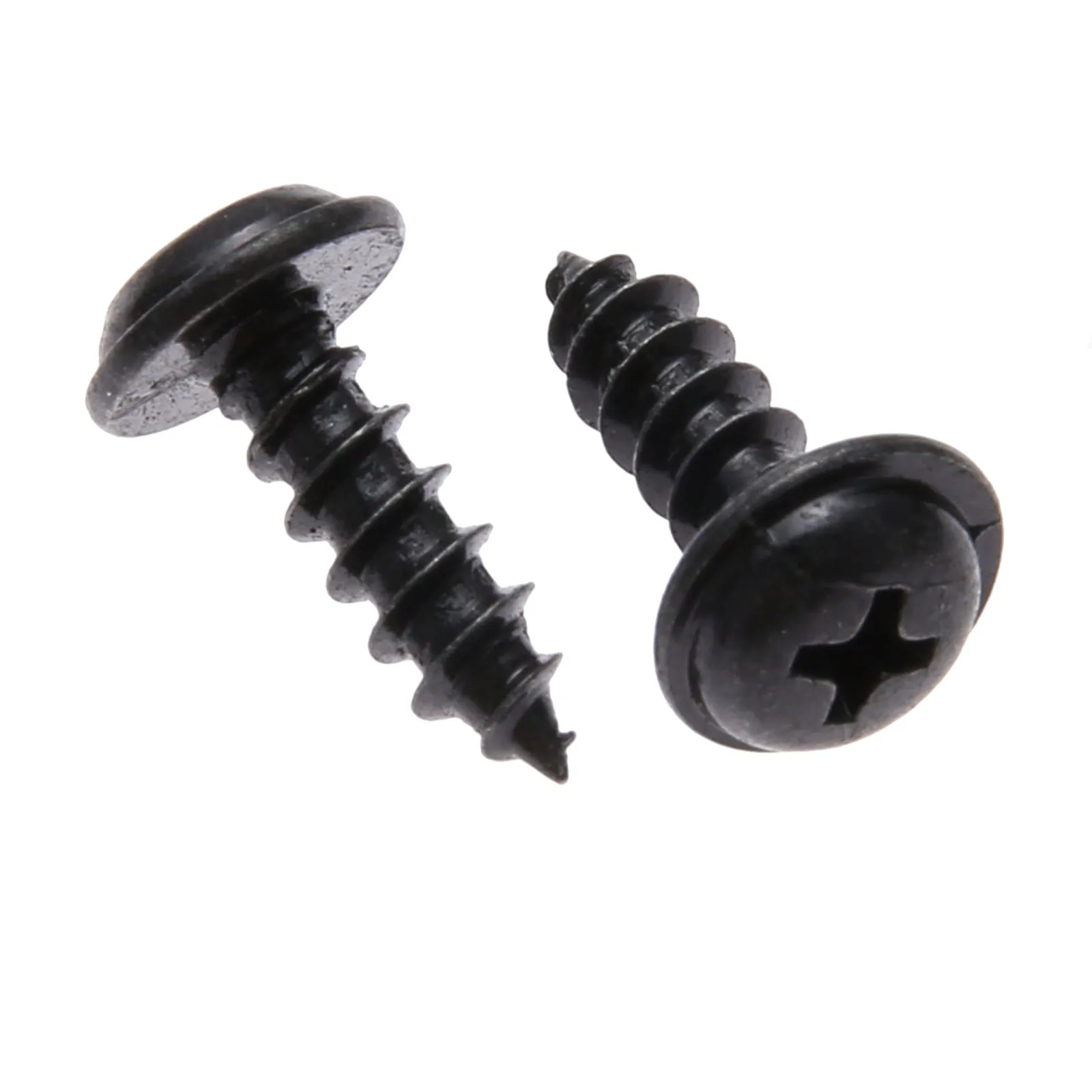 

Yetaha 50Pcs Car Self Tapping Screws Bolts Universal Black Clips Fastener For VW Nissan