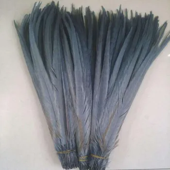 

sell 500pcs /lot Beautiful gray pheasant feather 20-22 inches / 50-55 cm DIY handwork ornaments feather