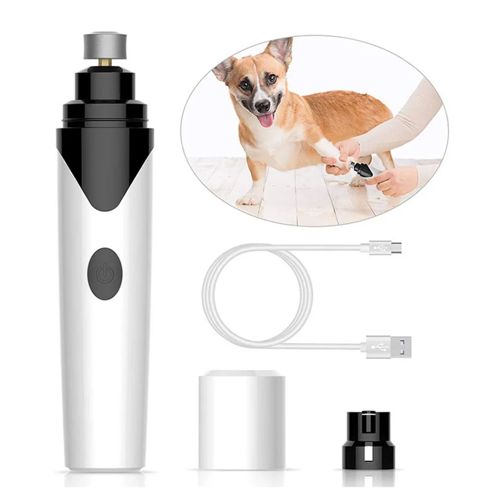 Prix Électrique pour animaux de compagnie coupe ongles tondeuse USB chargeur Rechargeable chat chien coupe ongles animaux pattes coupe ongles toilettage tondeuse outils