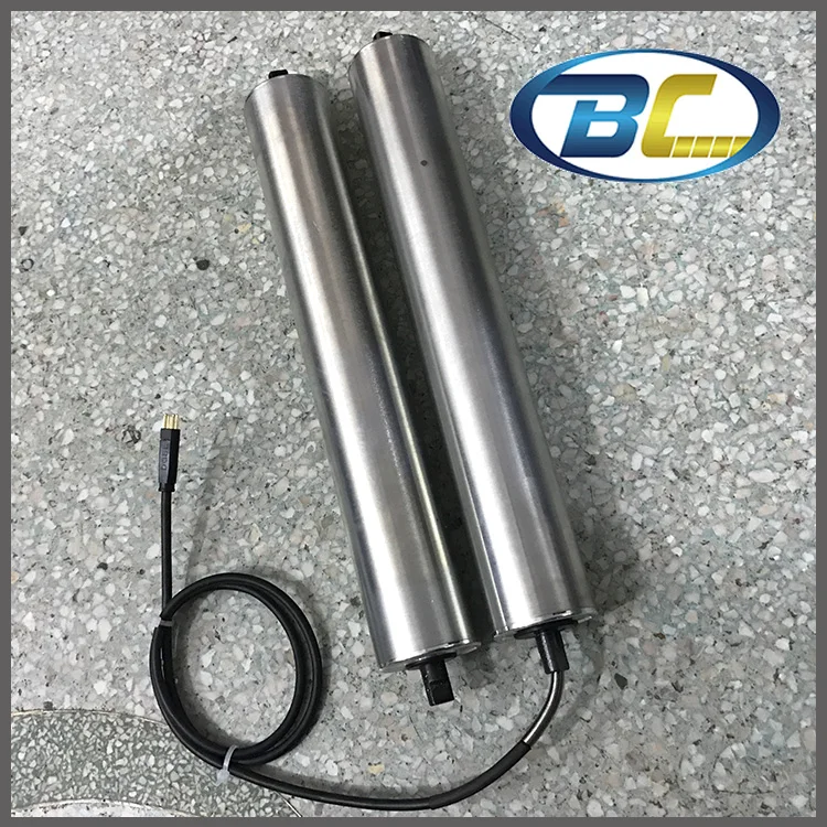 Diameter 50mm powered roller driving pulley for conveyorbelt mortised shaft