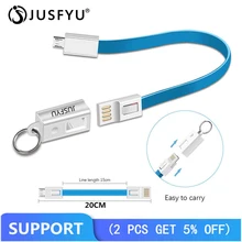 Брелок Micro USB C type C кабель для iPhone 7 6 X XS Max шнур Быстрая Зарядка Кабель Microusb для samsung S7 S6 Edge зарядный провод