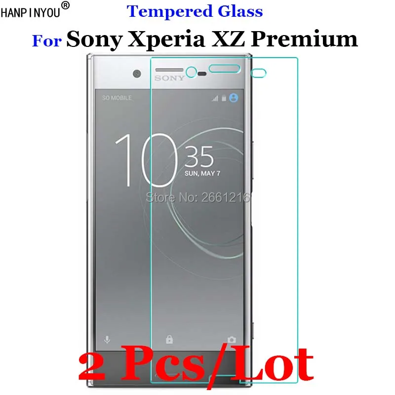 Закаленное стекло 9H 2.5D для Sony XZpremium Защитная пленка Xperia XZ Premium / Dual G8141 G8142 5 дюйма 2