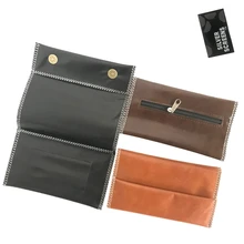 230mm multifonction en cuir tabac sac Cigarette étanche fumer porte-papier portefeuille sac Portable tabac sac de rangement