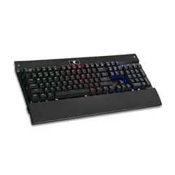 VOBERRY Проводная клавиатура механические Орел Z-77 RGB светодиодный подсветкой Chroma затемнения Gaming Keyboard 104 пуговицы с опорой для запястья