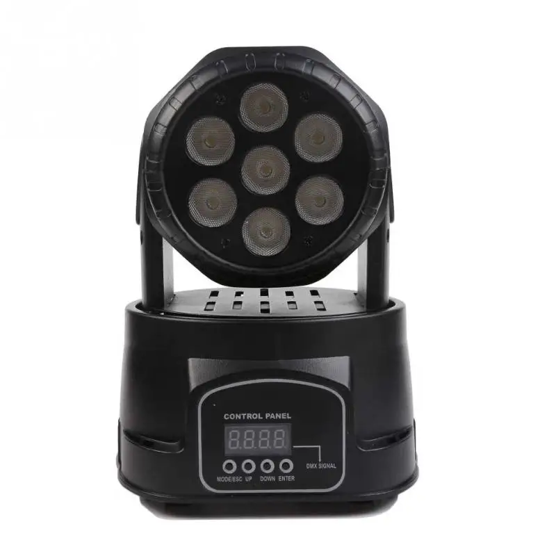 Mini LED Small Moving Head Light Stage Lighting DMX-512 DJ Disco Party Light