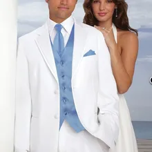 Итальянские костюмы на заказ смокинги для жениха белые жениха с отворотом для мужчин свадебные/вечерние костюмы смокинг жениха/костюм для груминга