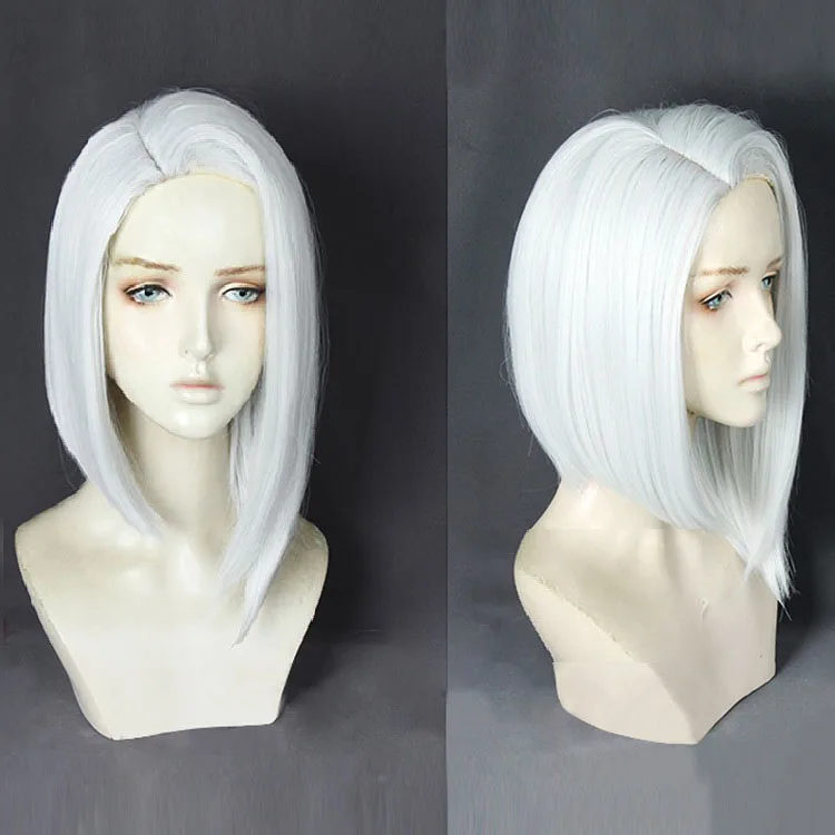 Overwatch Эш Косплей парики для Лолиты 35 см короткие прямые синтетические волосы синтетический термостойкий парик волос для игры OW