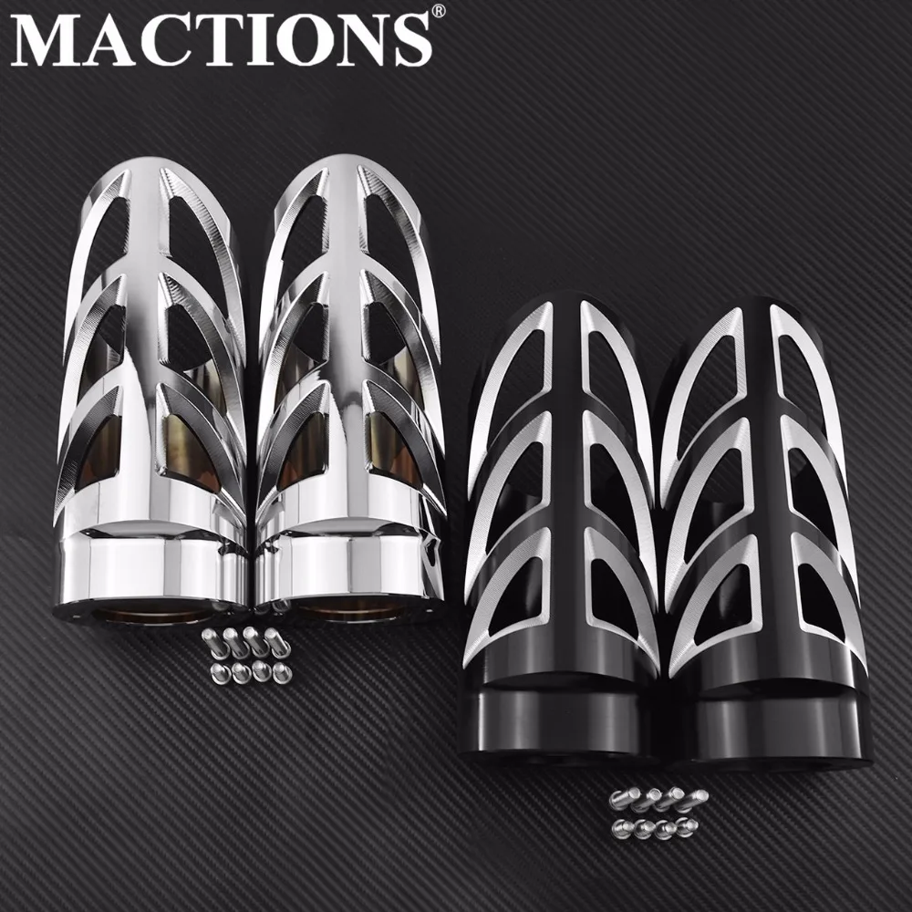 Motorcycle Upper Fork Slider Cover Shock Absorbers Street Glide Fork