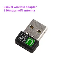 Беспроводной USB WiFi адаптер 150 Мбит/с Wi-Fi антенна ПК сетевая карта 2,4 ГГц USB Lan Ethernet приемник 802.11b/g/n Wi-Fi