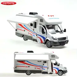 Моделирование Роскошные Camper Van Motorhome автомобиль сплав литая игрушка модель автомобиля коллекция подарок автомобили игрушки для детей