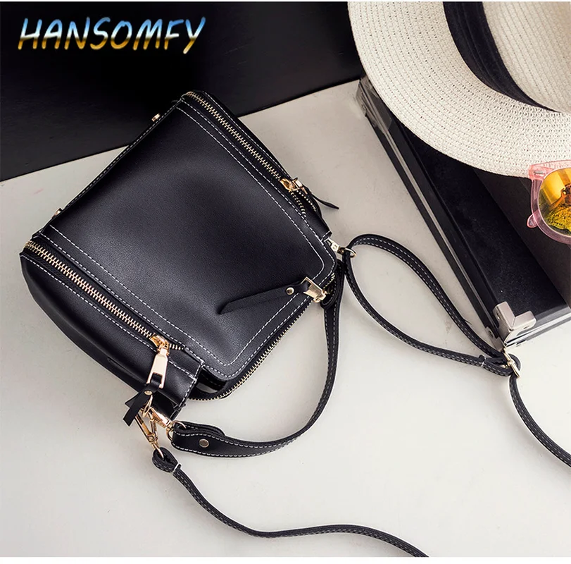Роскошные сумки HANSOMFY женские дизайнерские мессенджеры через плечо женская
