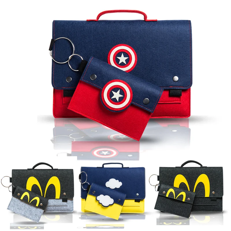 

11" 12" 13" 13.3" 14" 15" 15.6" laptop briefcase felt bag for Acer Dell HP Asus Lenovo Macbook Pro Reitina Air Xiaomi Men Women