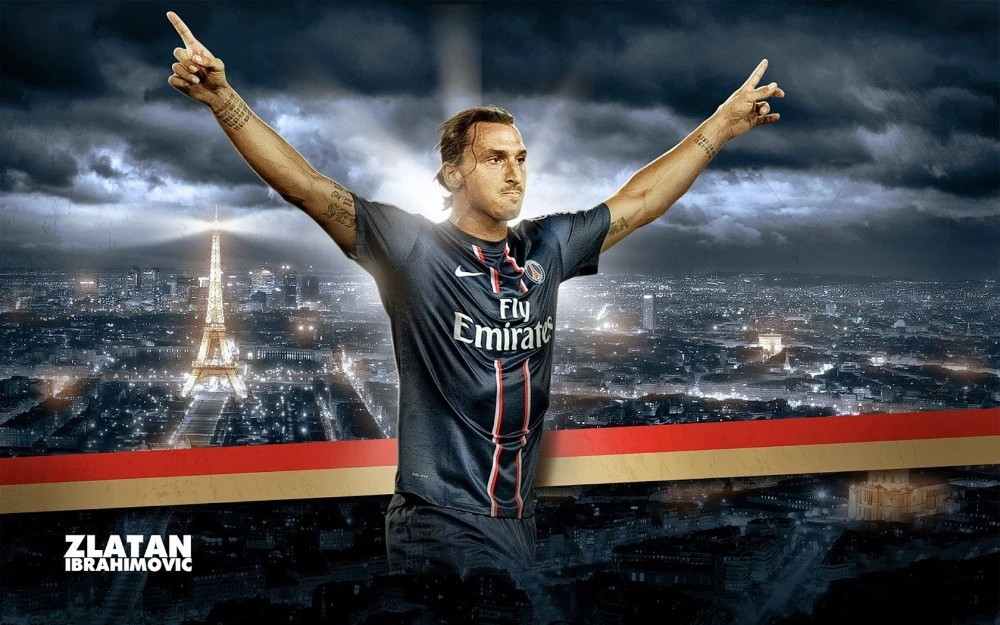 Hot Sale Fashion Home Decoration Custom Zlatan Ibrahimovic Wallpaper Stylish Pp Gule Poster 50x76cm Wall Sticker K132 Wall Sticker Fashion Posterhome Decor Aliexpress