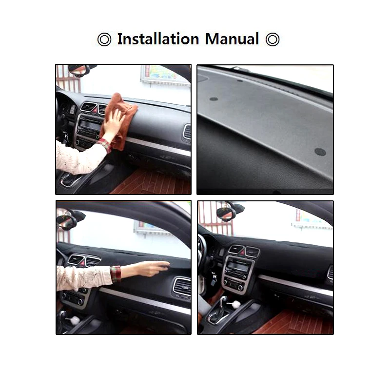 Автомобильный коврик для приборной панели для Mitsubishi Outlander 2013