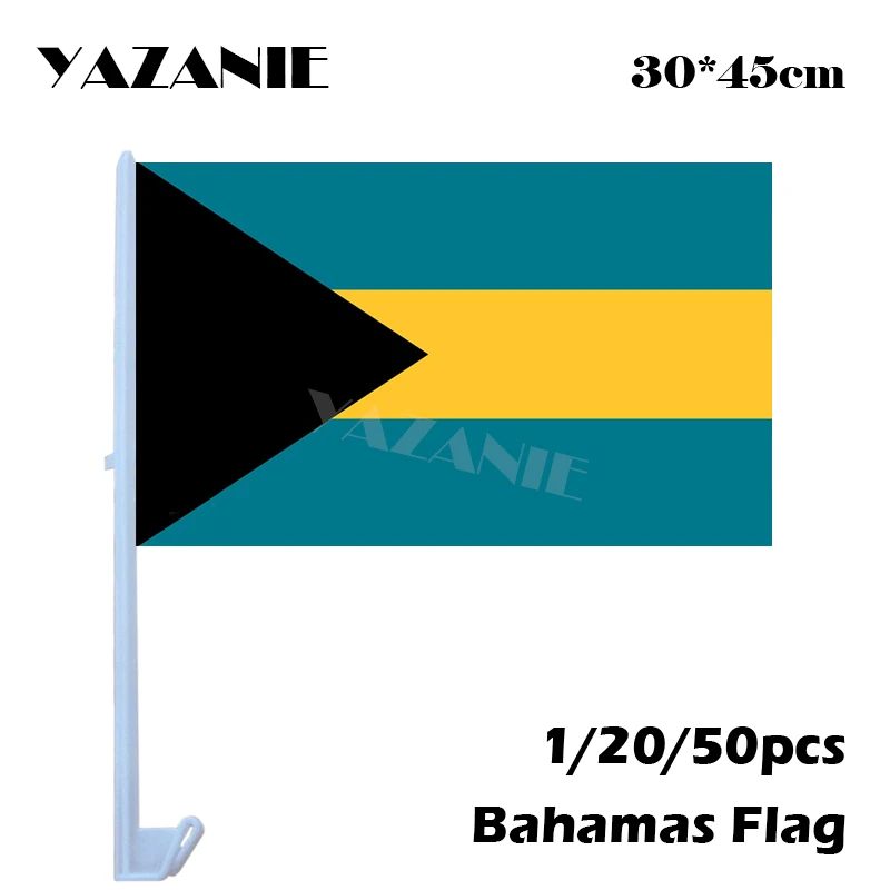 YAZANIE 30*45 см 1/20/50 шт Багамские окна автомобиля флаги и баннеры украшения дома