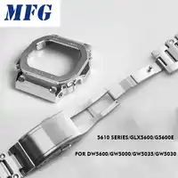 金属時計バンド bezelStrap DW5600 GWM5610GW5000 ステンレススチール時計バンドケースフレーム gshock ブレスレットアクセサリー修復ツール