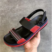 Mixcolor Рим Стиль летние гладиаторы корова обувь для мужчин на плоской подошве для отдыха сандалии удобные