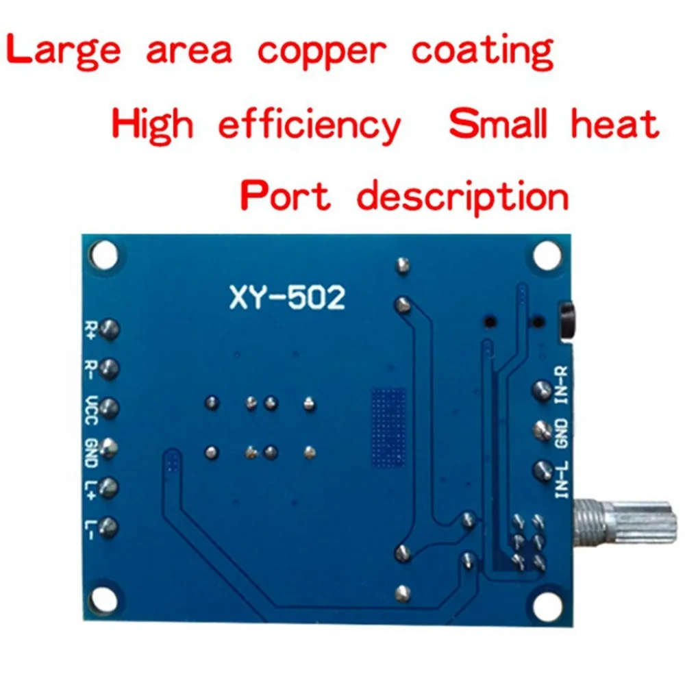 50Wx2 TPA3116 D2 двухканальный цифровой усилитель мощности доска стерео DC4.5-27V