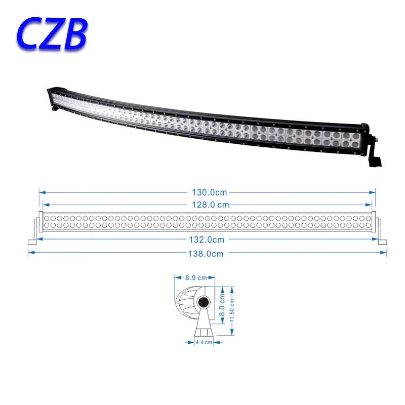 

New Arrive 10-30V 300W high intensity LEDS Work Light 6000K 50 inch degree Alu firm bracket fast shipping CH-032